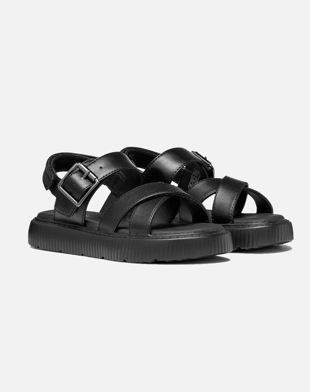 Geox J Sandal Kodette J65Dbc000Bcc9999 36-41-C9999 Totalblack παιδικά Κορίτσι παπούτσια Flat Politikos Shop Πολιτικός