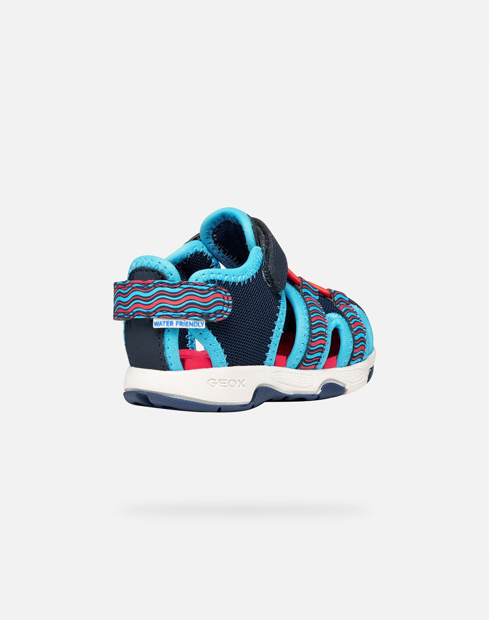 Geox B Sandal Multy B650Fa0Ce14Cf44D 20-23-Cf44D Navyblue παιδικά Αγόρι παπούτσια Flat Politikos Shop Πολιτικός