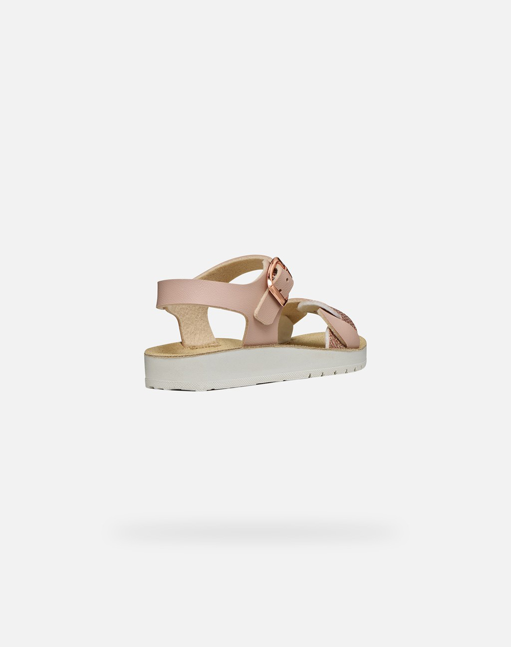 Geox J Sandal Costarei J55Eae0Bcewc8172 36-41-C8172 Lightpink παιδικά Κορίτσι παπούτσια Flat Politikos Shop Πολιτικός