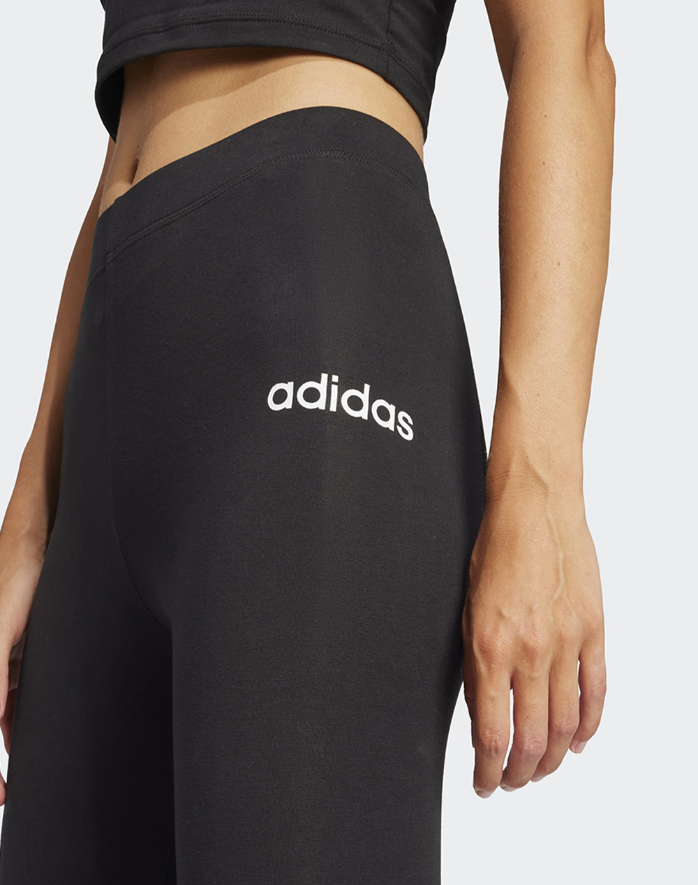 Adidas W Lin Sj Leg Jg8621-Black Black Γυναικεία αθλητικά ρούχα Κολάν Politikos Shop Πολιτικός