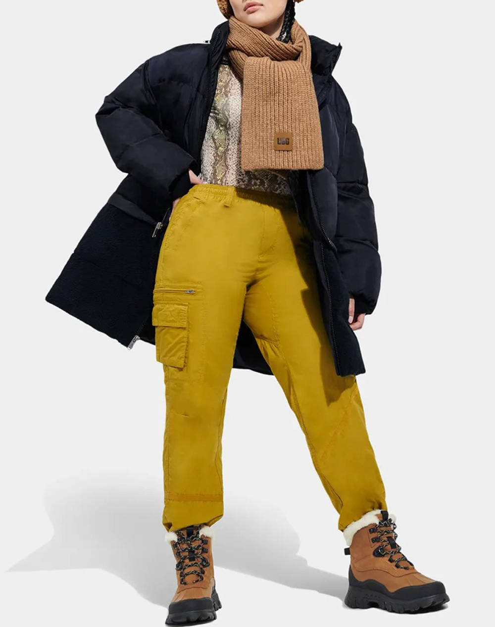 Ugg 1144400 Annabeth Conv Puffer Coat Μπουφάν 1144400-00G2 Black Γυναικεία ρούχα Πανωφορια μπουφάν Politikos Shop Πολιτικός