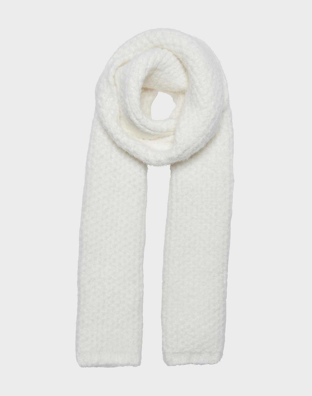 ONLY ONLMARIE STRUCTURE SCARF CC 15299014-Cloud Dancer OffWhite