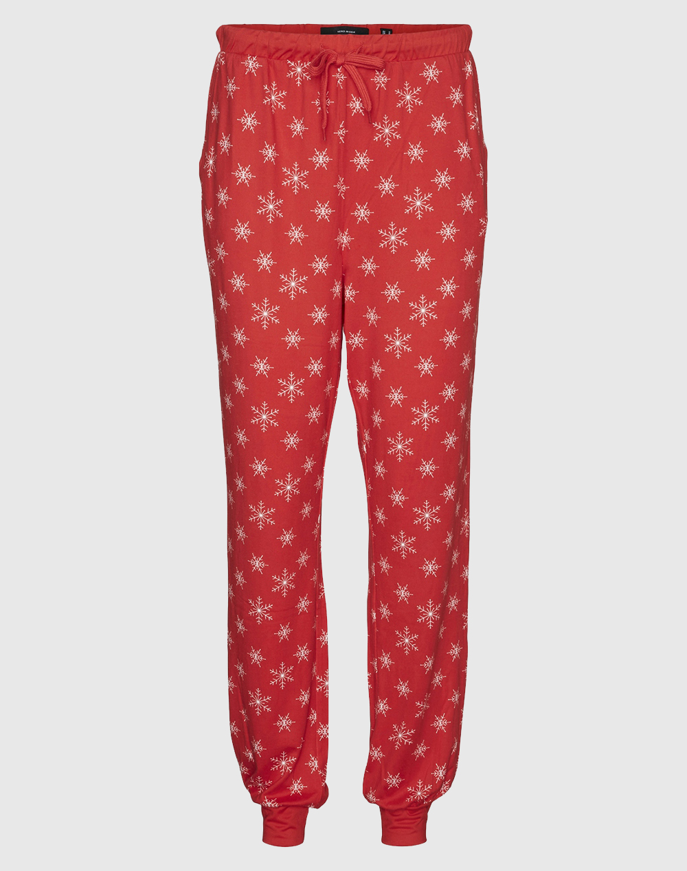 VERO MODA VMXMAS NEW NW PANTS JRS REPEAT 10296608-High Risk Red Red