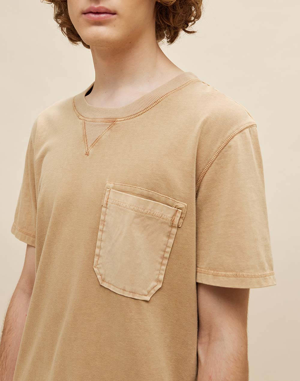 DIRTY LAUNDRY T SHIRT DLMT000513-VINTAGE CAMEL Camel φωτογραφία