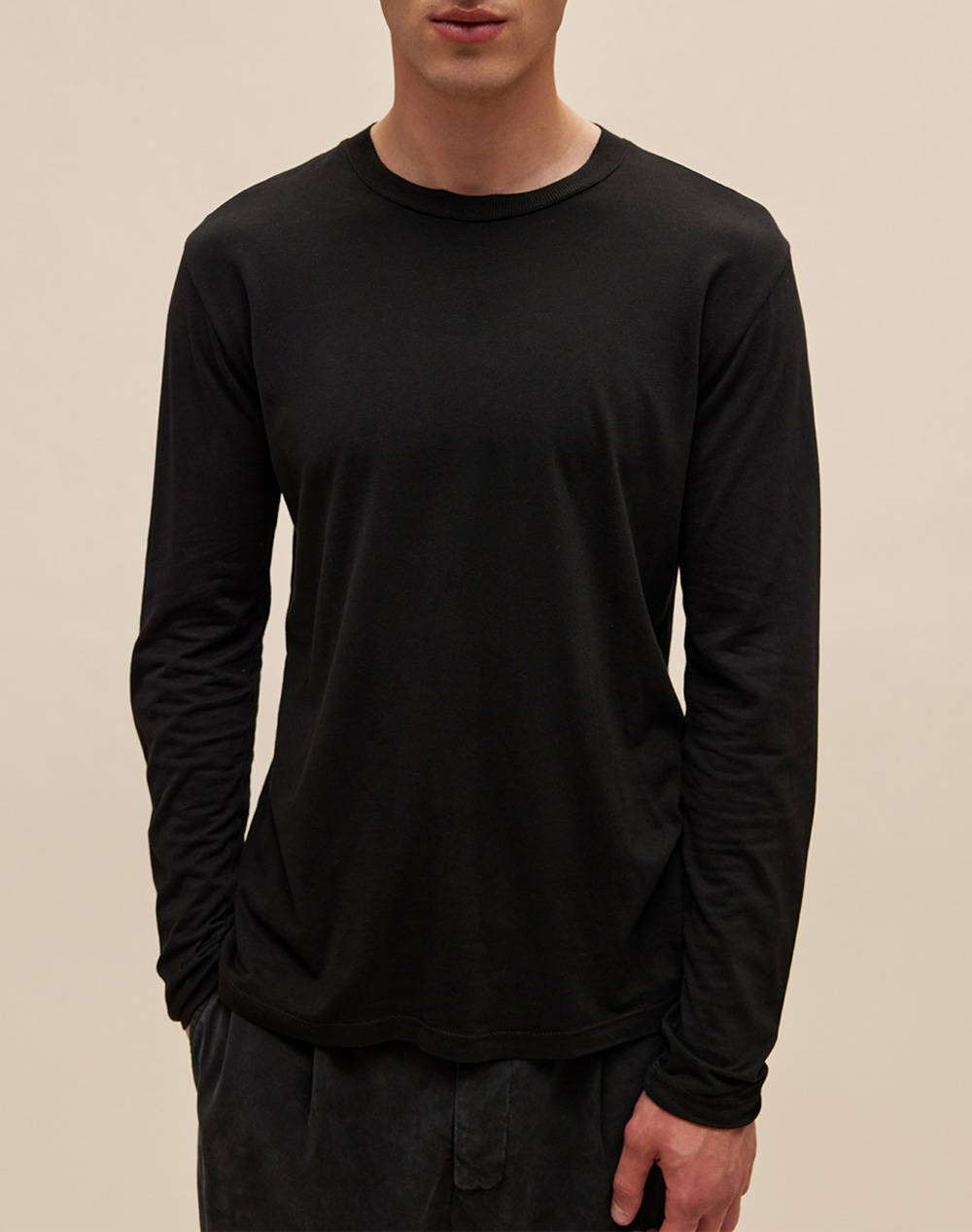 DIRTY LAUNDRY DIRTY LAUNDRY ΜΠΛΟΥΖΑ ΜΑΚΡΥ ΜΑΝΙΚΙ DLML000138-BLACK Black