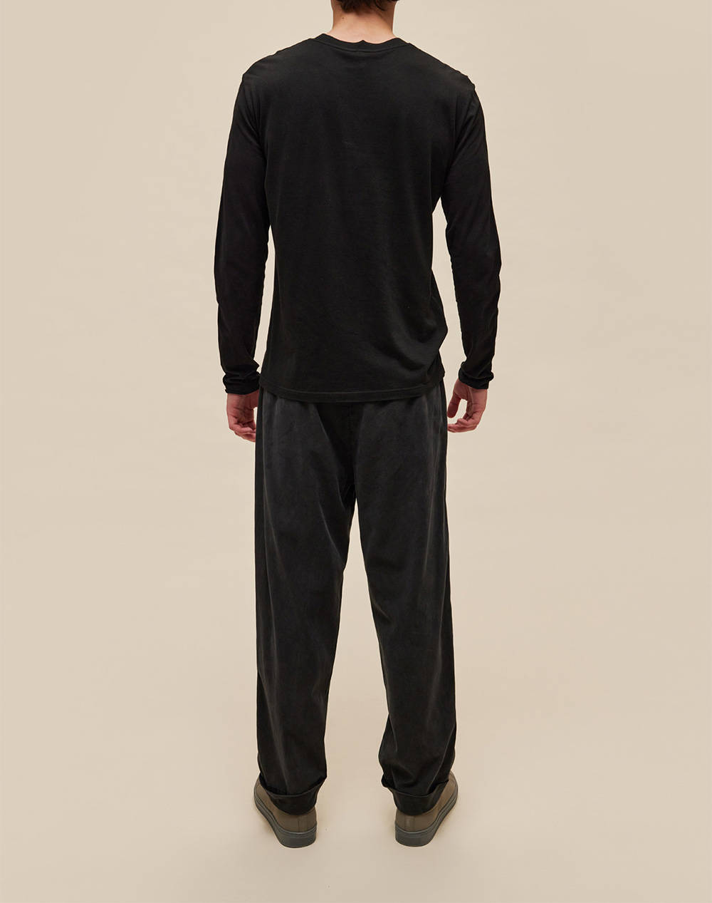DIRTY LAUNDRY ΜΠΛΟΥΖΑ ΜΑΚΡΥ ΜΑΝΙΚΙ DLML000138-BLACK Black φωτογραφία