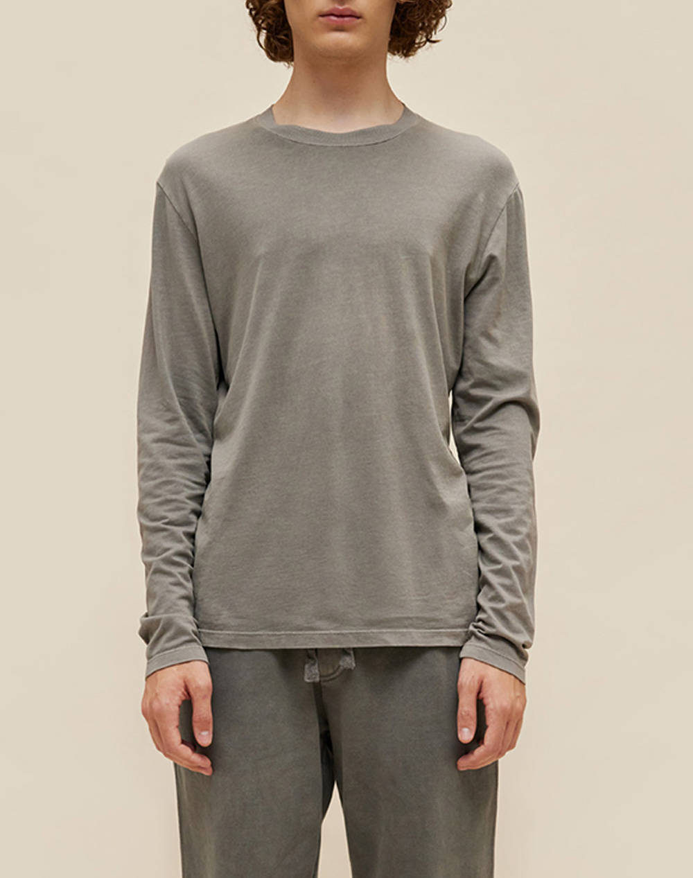 DIRTY LAUNDRY DIRTY LAUNDRY ΜΠΛΟΥΖΑ ΜΑΚΡΥ ΜΑΝΙΚΙ DLML000138-VINTAGE GREY Gray
