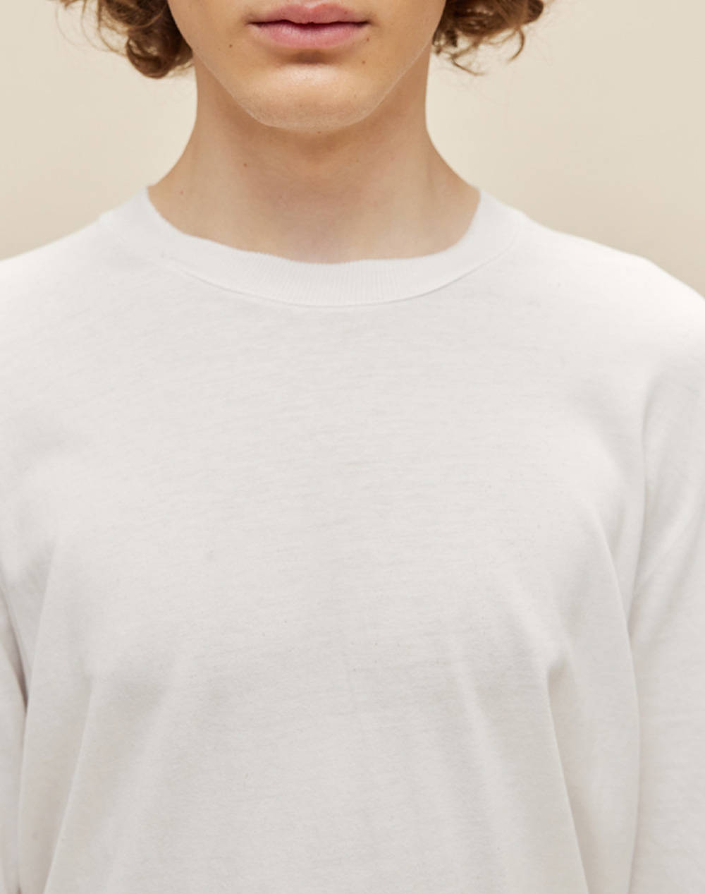 DIRTY LAUNDRY ΜΠΛΟΥΖΑ ΜΑΚΡΥ ΜΑΝΙΚΙ DLML000138-WHITE White φωτογραφία