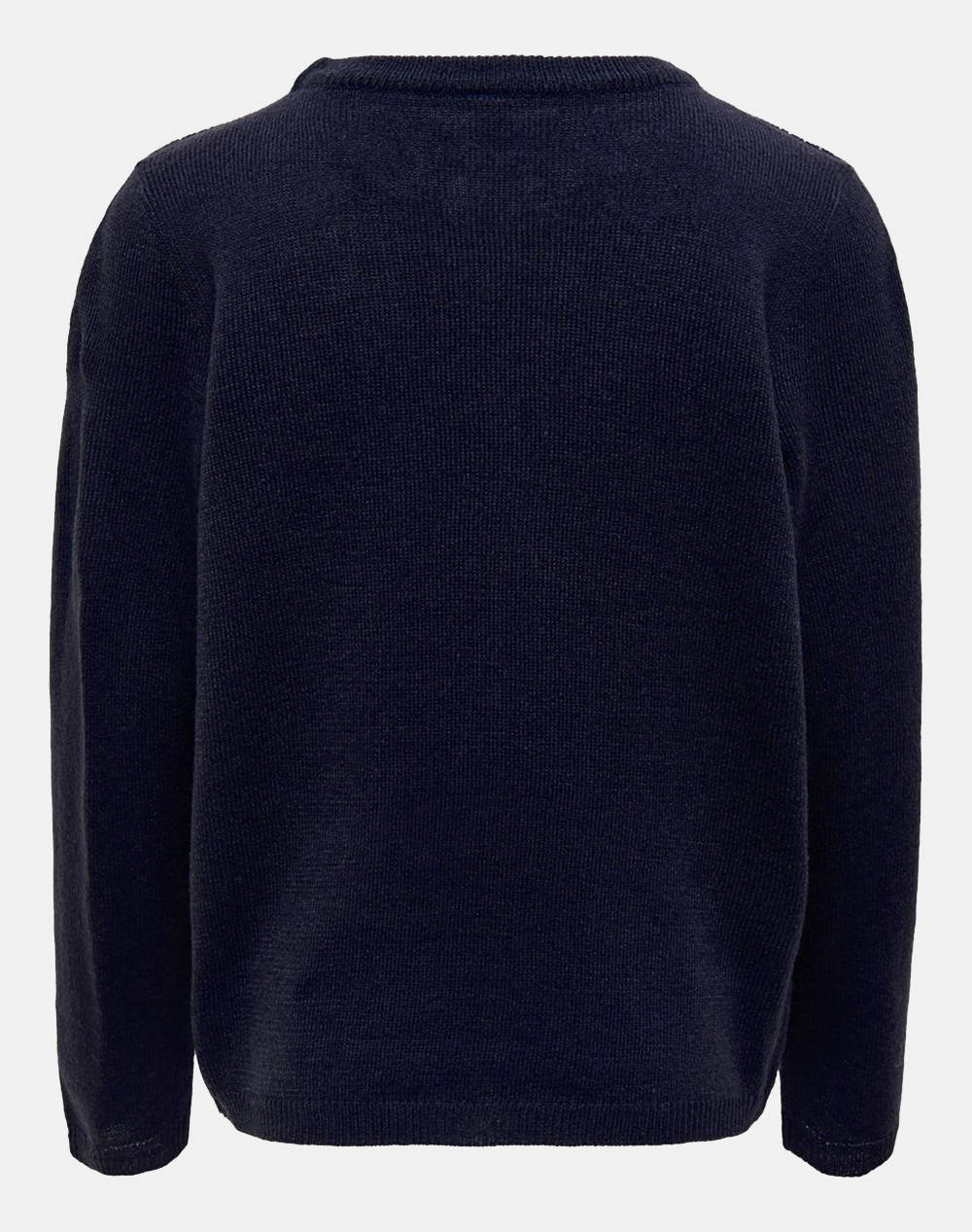 ONLY KOGXMAS HAPPY L/S PULLOVER BOX KNT 15273649-Night Sky DarkBlue φωτογραφία