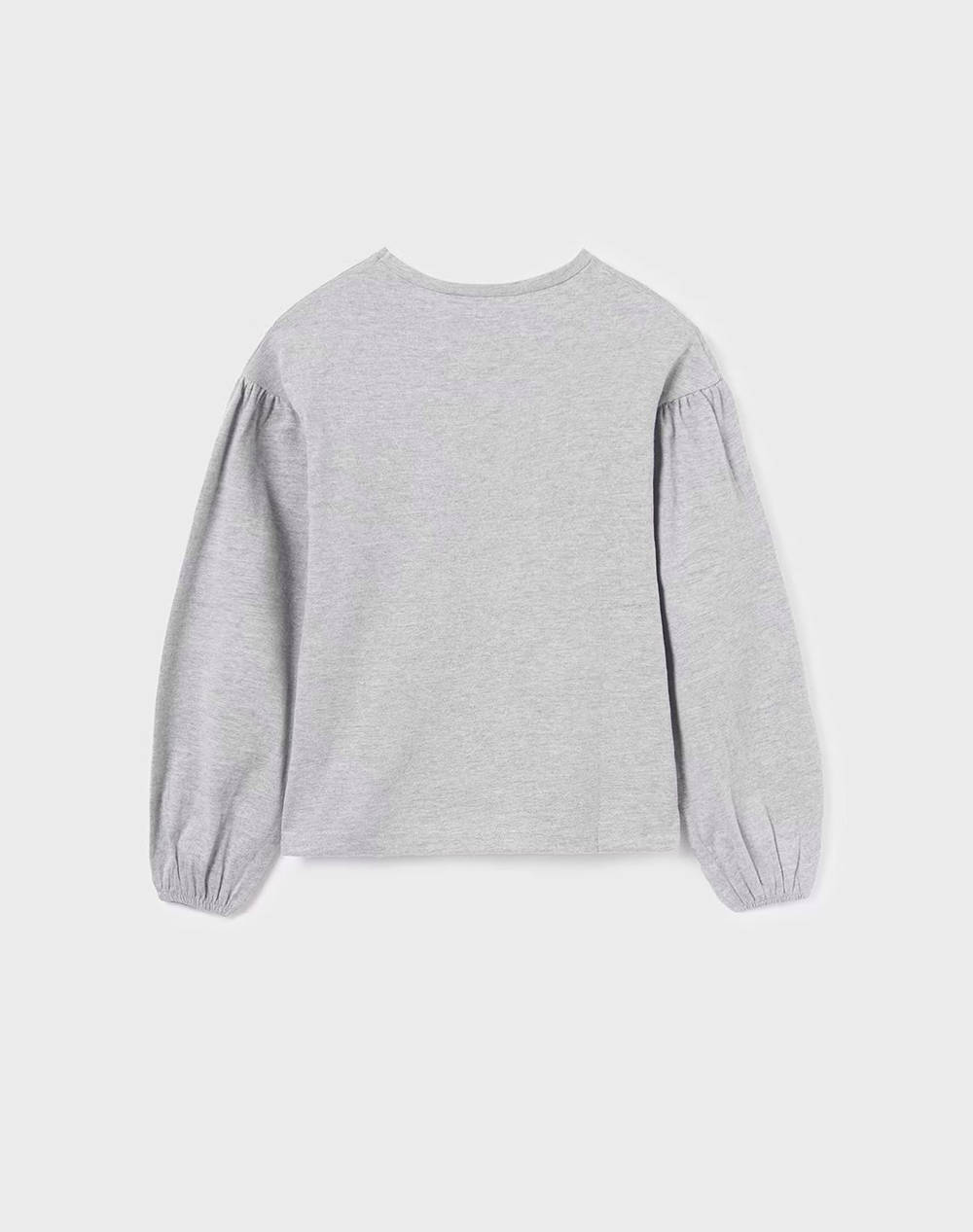 MAYK Μπλουζα μακρυμανικη 07044-058 LightGray φωτογραφία