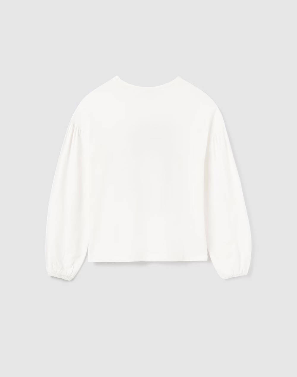 MAYK Μπλουζα μακρυμανικη 07044-057 OffWhite φωτογραφία