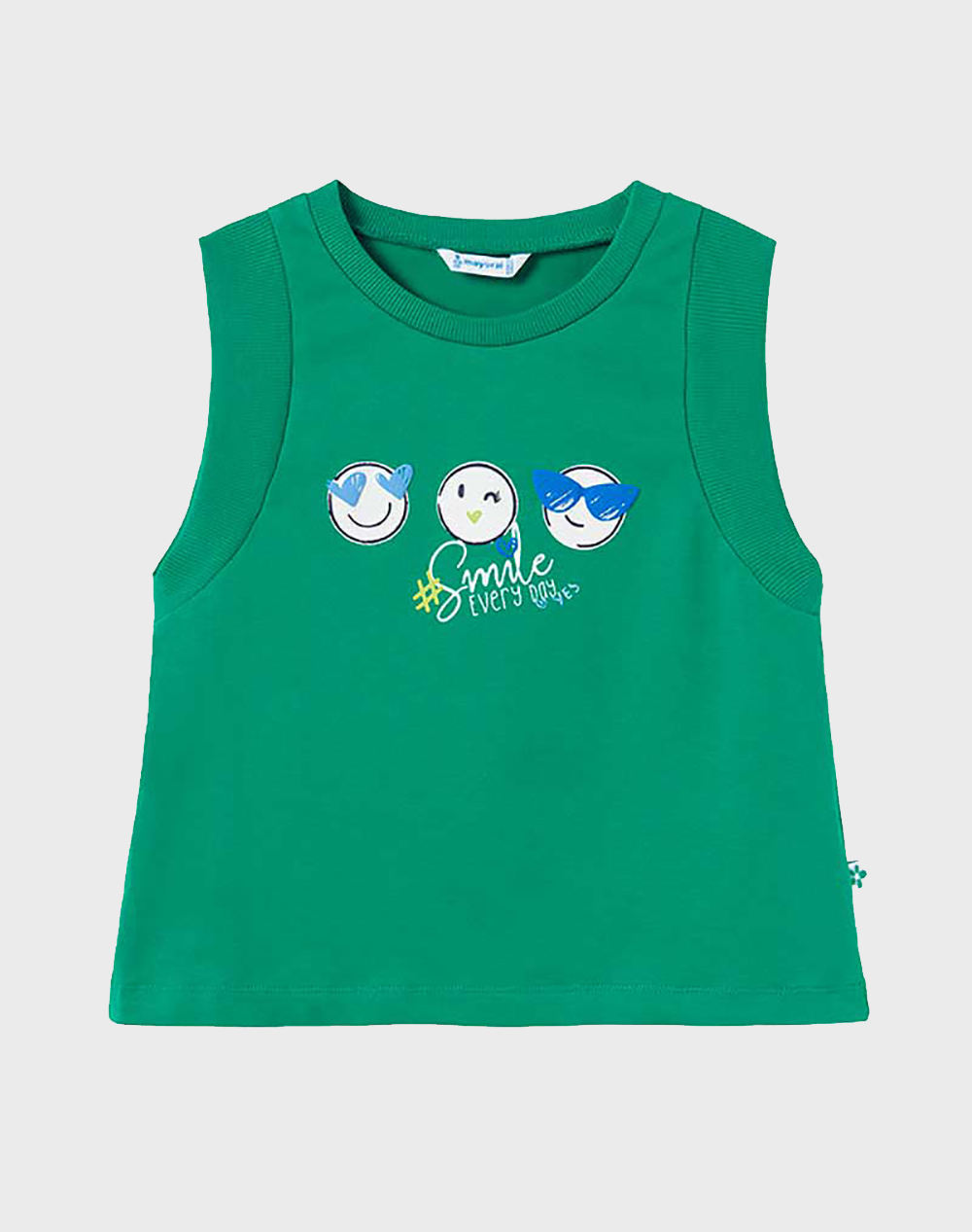 MAYORAL Μπλουζα τιραντες γραφικο 6062-61 Green