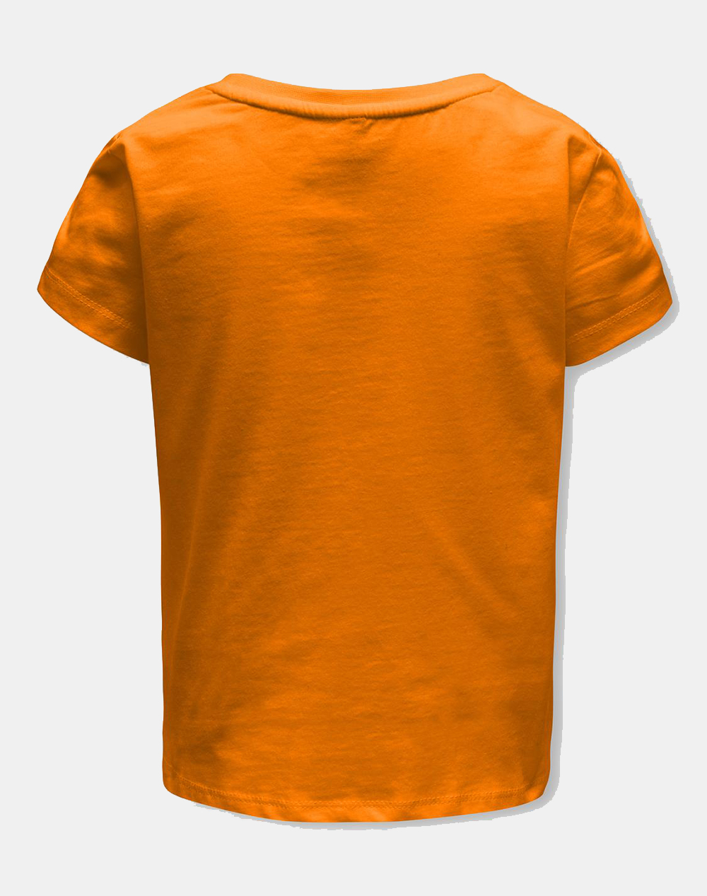 ONLY N KOGSARA FIT S/S CITY KNOT TOP BOX JRS 15295171-Tangelo Orange φωτογραφία