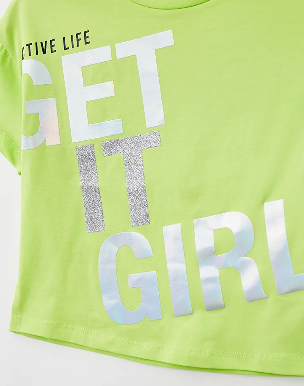 ORIGINAL MARINES ACTIVE T-SHIRT MM GIRL ΜΠΛΟΥΖΑ ΠΑΙΔΙΚΟ GIRL ORMAPDDP3025F0000000-LIME Lime φωτογραφία