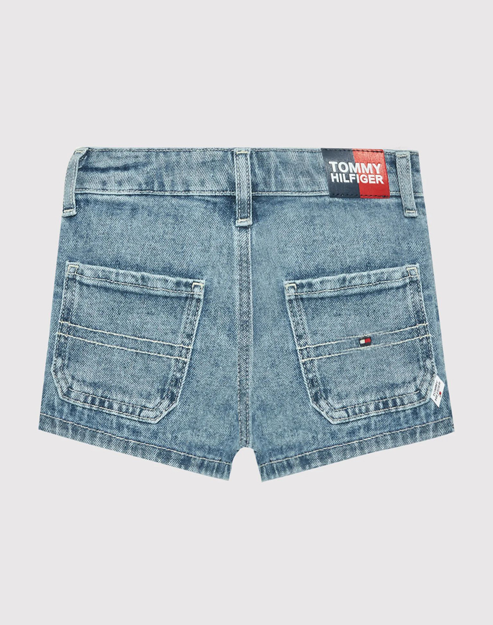 TOMMY HILFIGER GIRLFRIEND HEMP LT SHORT KG0KG06567-1A4 DenimLightBlue φωτογραφία