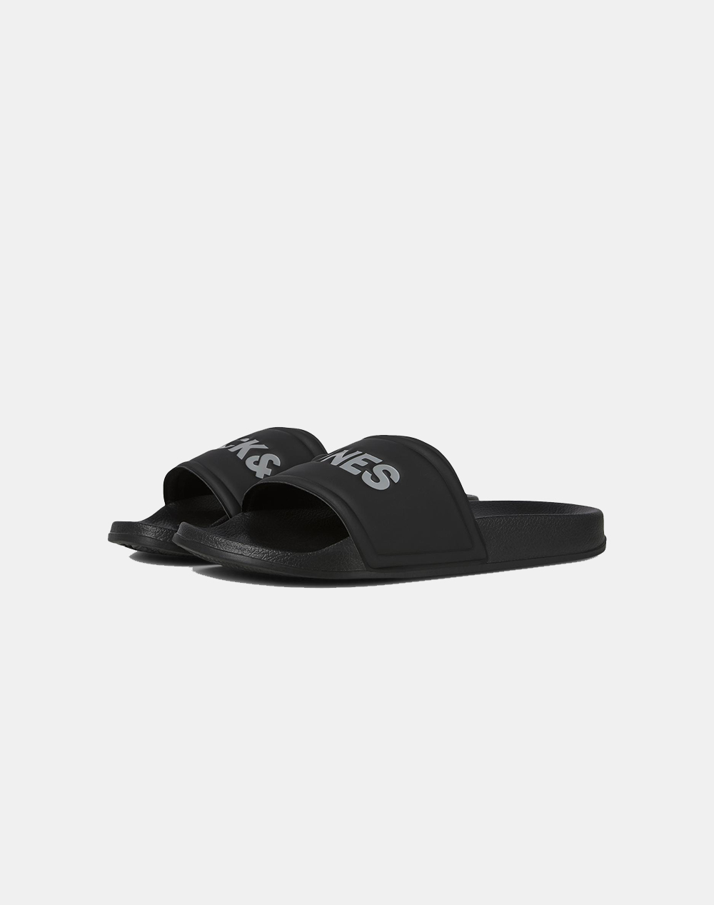 JACK&JONES JFWLARRY POOL SLIDER JNR 12184698-ANTHRACITE DarkSlateGrey φωτογραφία