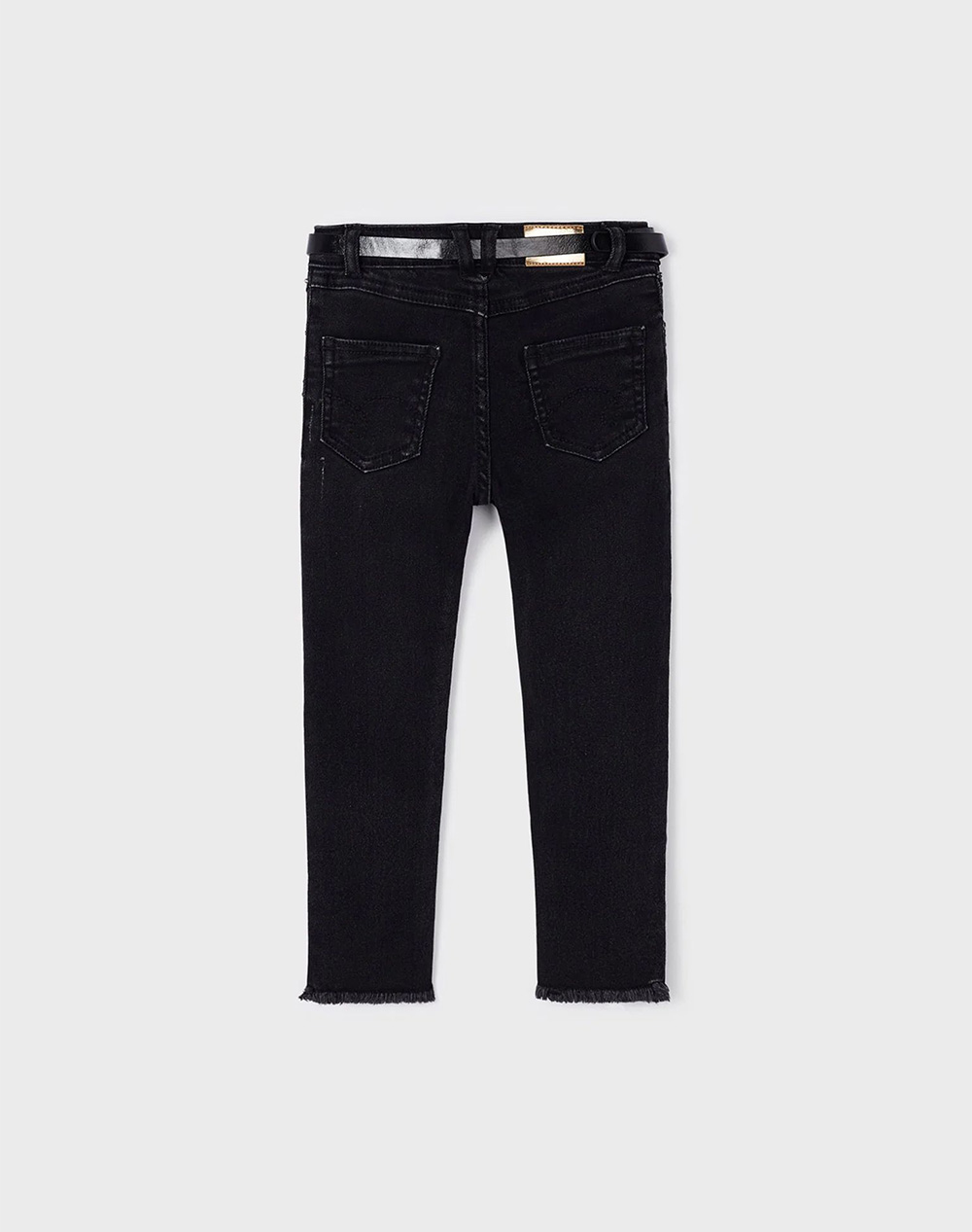 MAYORAL Παντελονι μακρυ ζωνη M3509-61 Black φωτογραφία