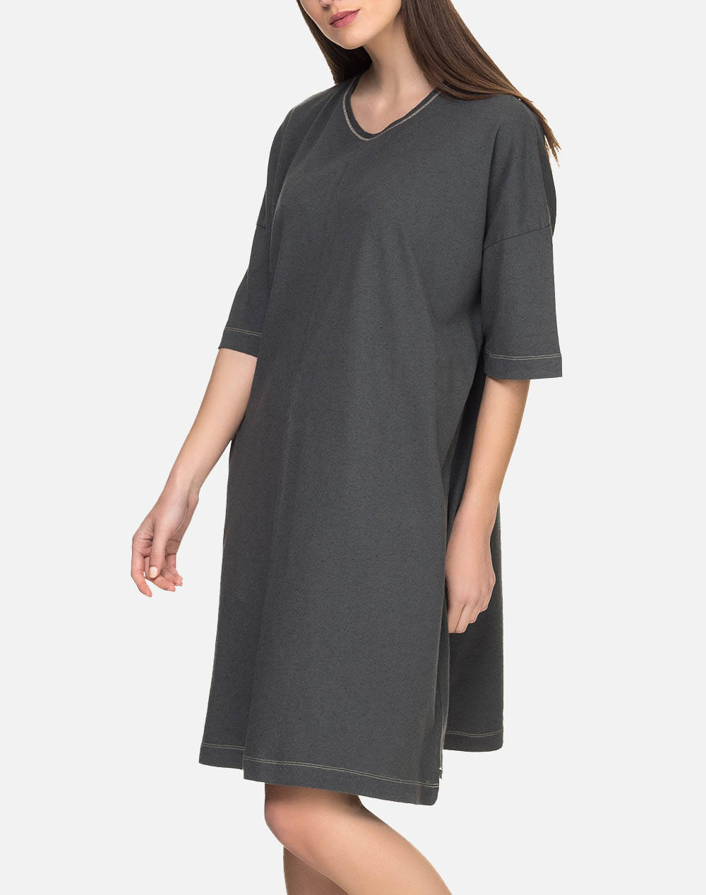 FRIDAY''S PROJECT ΓΥΝΑΙΚΕΙΟ OVERSIZED ΦΟΡΕΜΑ 14245-213 DarkGray