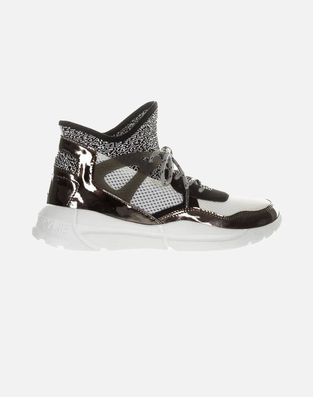 KENDALL + KYLIE NORTH SNEAKERS ΓΥΝΑΙΚΕΙΑ PEWTER KKNORTH-74122-Pewter/Black/White JetBlack