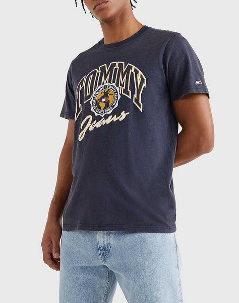 TOMMY HILFIGER TJM BOLD COLLEGE GRAPHIC TEE