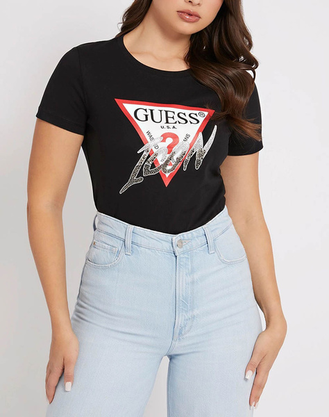 GUESS SS CN ICON TEE ΜΠΛΟΥΖΑ ΓΥΝΑΙΚΕΙΟ