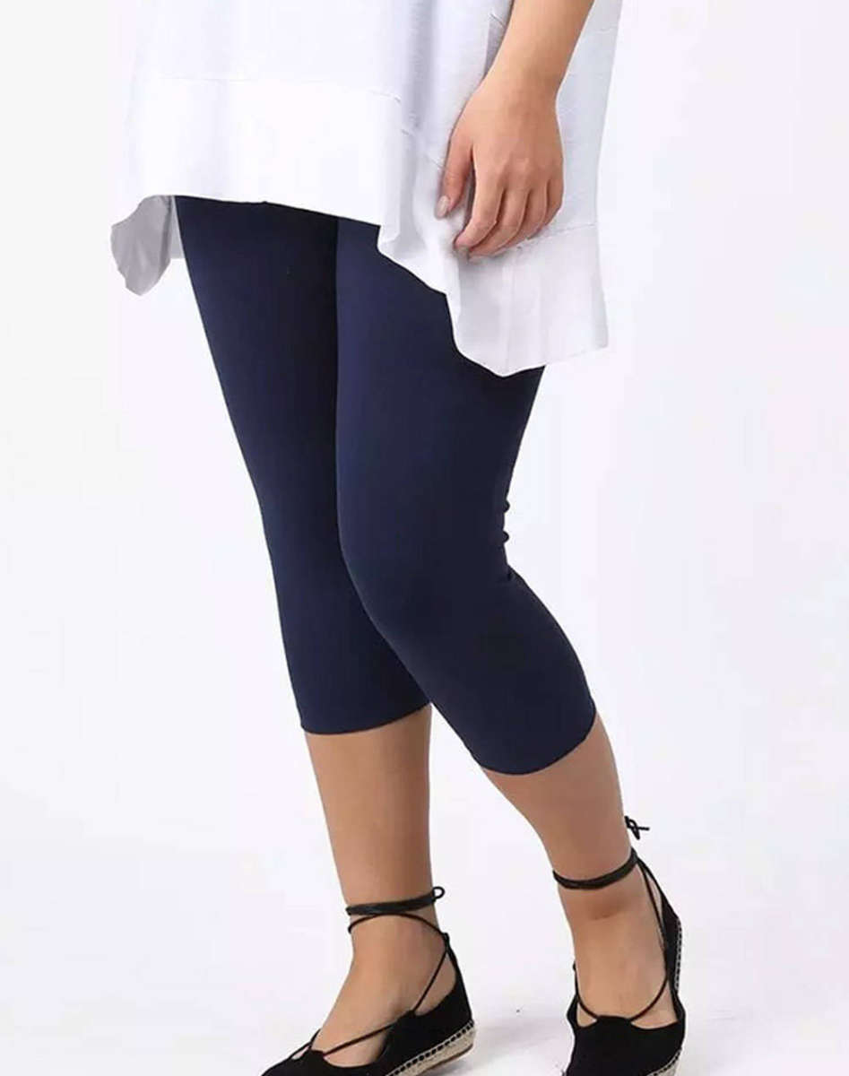 PARABITA Basic short leggings - Blue 
