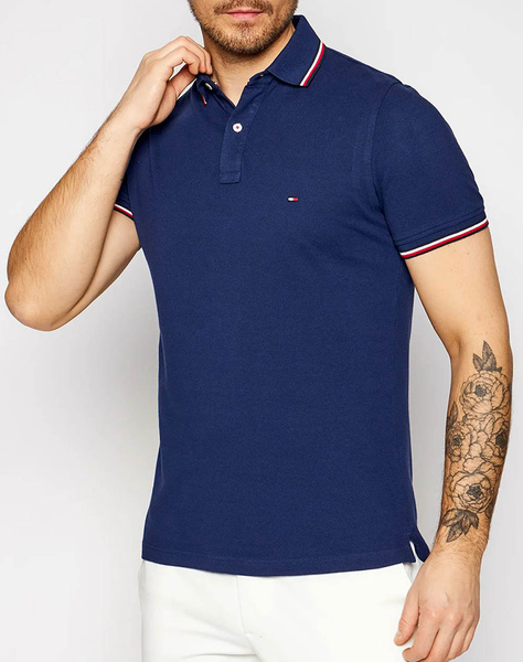 TOMMY HILFIGER TOMMY TIPPED SLIM POLO