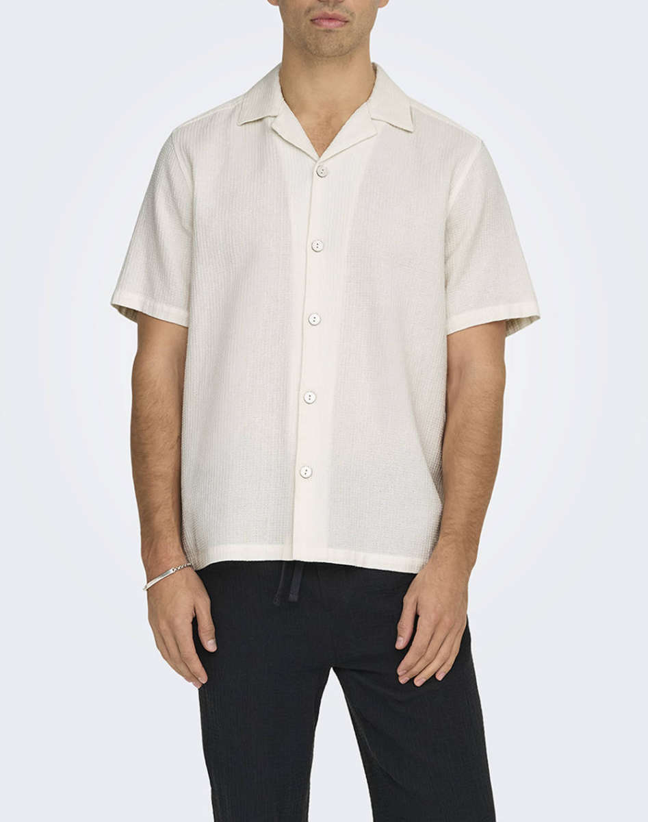 Shirt Only & Sons Onsbertil Reg Navy Blue