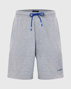 Essential jogger shorts with branded print