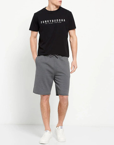 Loose tapered fit jogger shorts