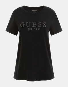 GUESS SS GUESS 1981 CRYSTAL EASY TEE ΜΠΛΟΥΖΑ ΓΥΝΑΙΚΕΙΟ
