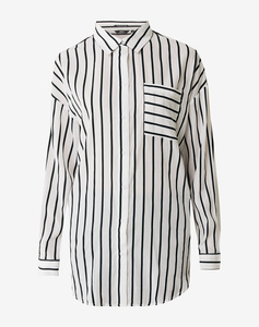 MEXX Striped shirt with chest pocket