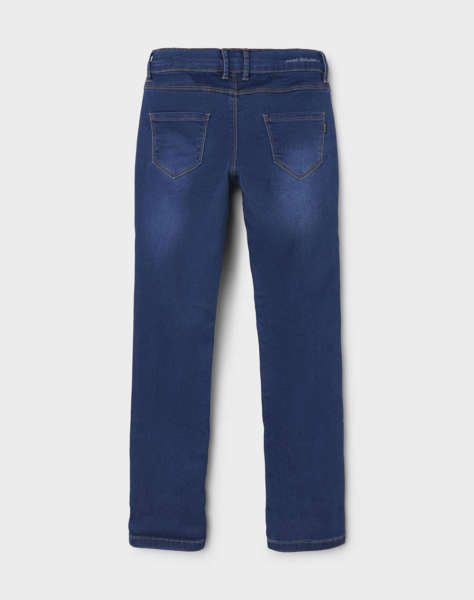 Jean Large Fille Name It Nkfsalli – Coupe Boyfriend, Taille Réglable, Délavage - 5