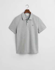 GANT ΜΠΛΟΥΖΑ ΚΜ REG SHIELD SS PIQUE POLO