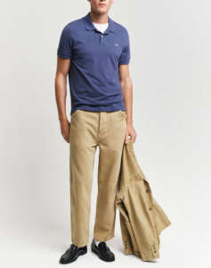 GANT ΜΠΛΟΥΖΑ ΚΜ REG SHIELD SS PIQUE POLO