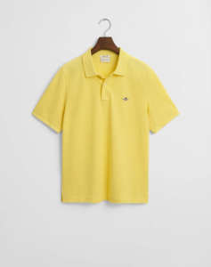 GANT ΜΠΛΟΥΖΑ ΚΜ REG SHIELD SS PIQUE POLO