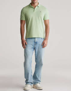 GANT ΜΠΛΟΥΖΑ ΚΜ REG SHIELD SS PIQUE POLO