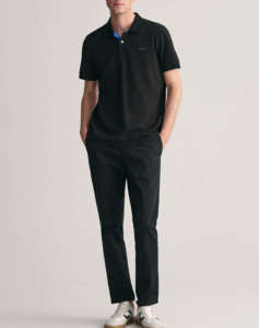 GANT ΜΠΛΟΥΖΑ ΚΜ REG CONTRAST PIQUE SS POLO