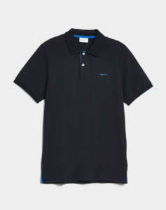 GANT ΜΠΛΟΥΖΑ ΚΜ REG CONTRAST PIQUE SS POLO