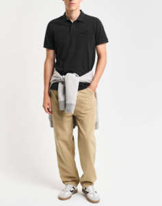 GANT ΜΠΛΟΥΖΑ ΚΜ REG TONAL SHIELD SS POLO