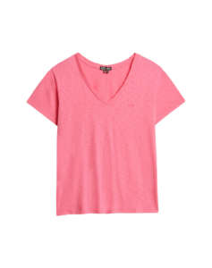 SUPERDRY D1 STUD STUDIOS SLUB EMB VEE TEE ΜΠΛΟΥΖΑ ΓΥΝΑΙΚΕΙΟ