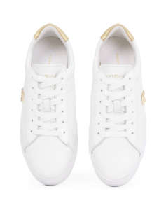 TOMMY HILFIGER PLATFORM COURT SNEAKER METALLICS